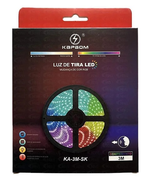  - Acessrios de led - unidade    Cod. FITA LED KA-3M-SK